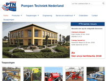 Tablet Screenshot of pompentechnieknederland.nl